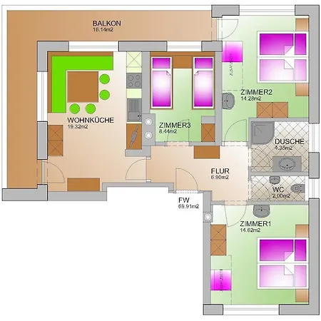 Διαμέρισμα Haus Christl